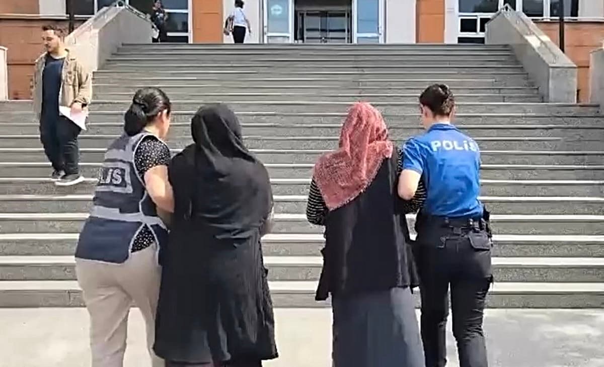 Samsun Çarşamba'da 70 bin TL'lik ziynet hırsızlığında 2 kadın tutuklandı