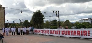 Çarşamba Tarihi Köprü'de Halk Sağlığı Haftası farkındalığı
