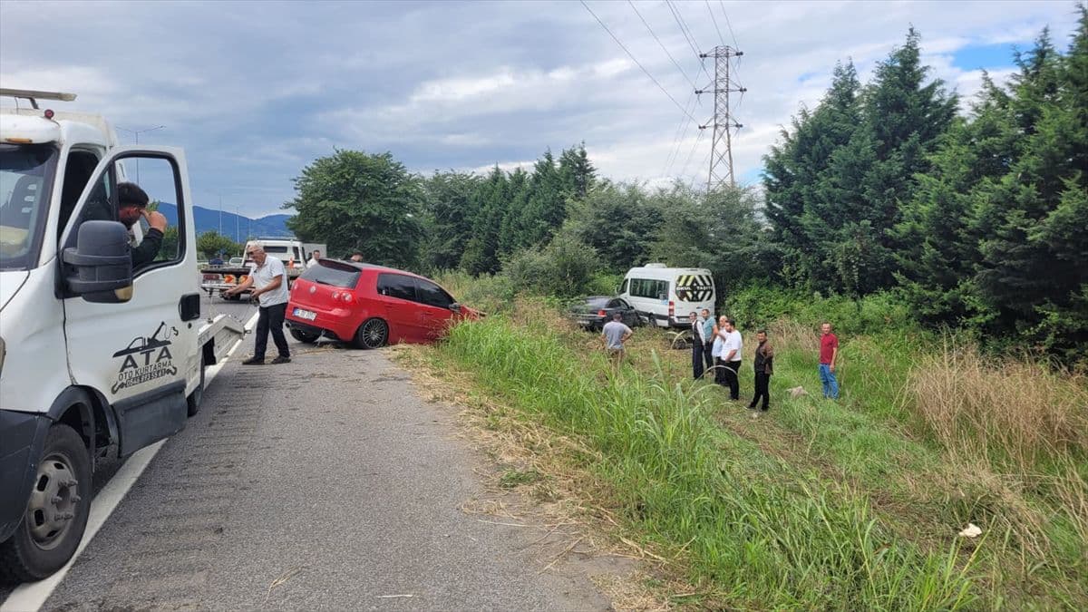 Samsun-Ordu yolu kazası: 2 yaralı