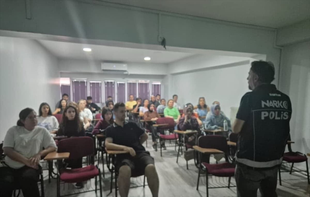 Samsun'da 331 kişiye uyuşturucuyla mücadele kapsamında bilgi verildi