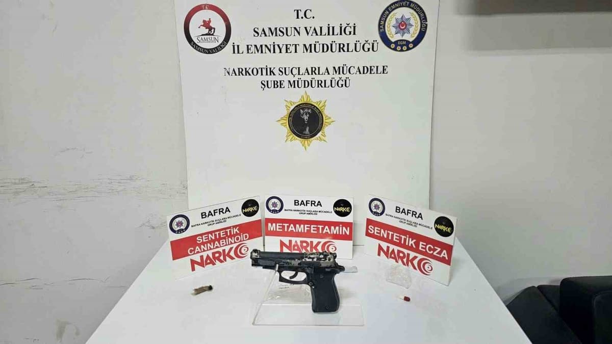 Bafra’da uyuşturucu operasyonu: 1 tutuklama