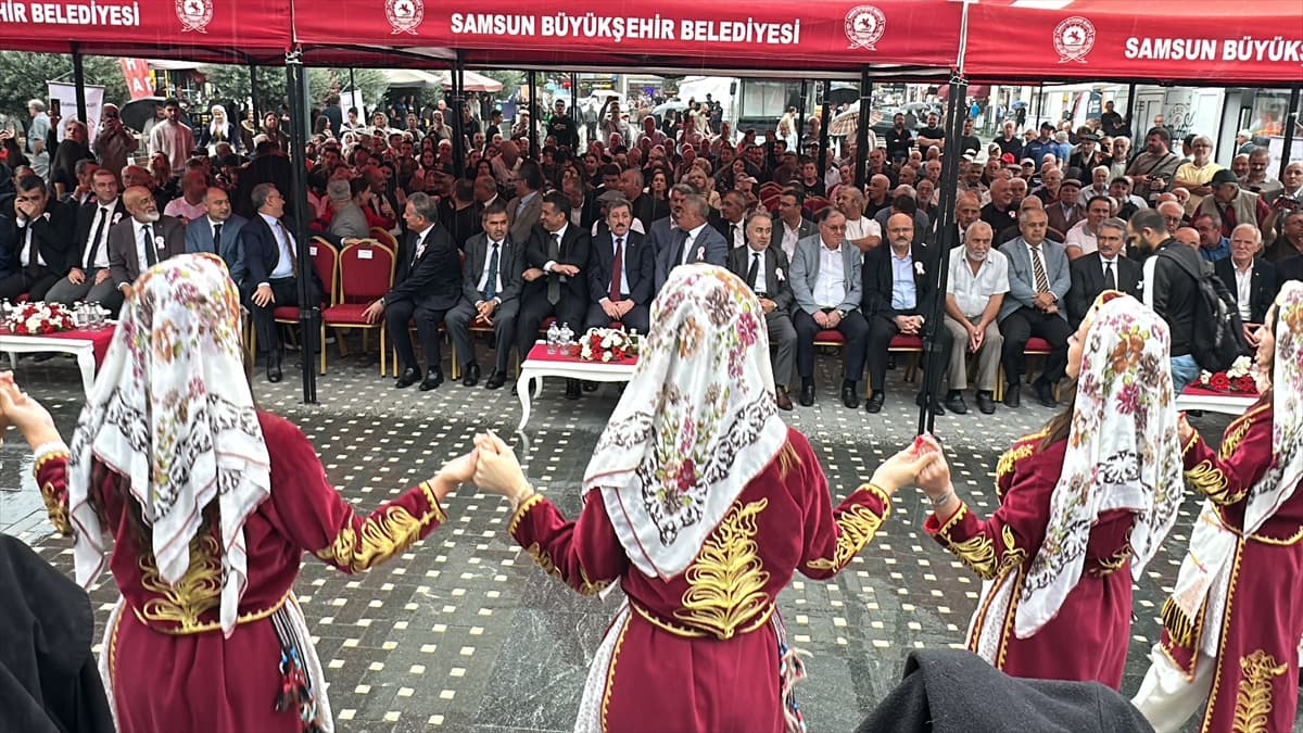 Samsun'da 39. Ahilik Haftası törenle kutlandı