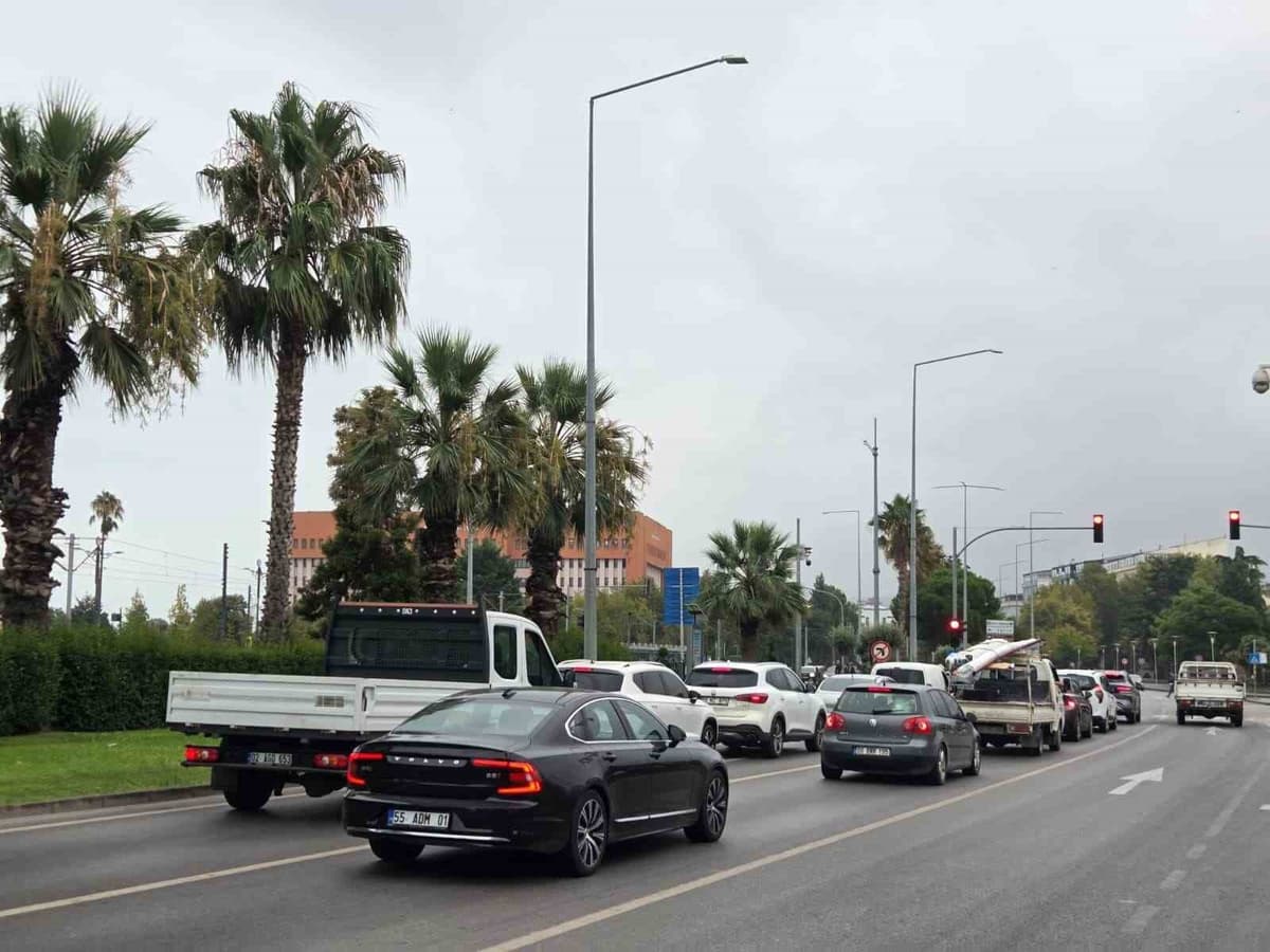 Samsun’da trafiğe kayıtlı taşıt sayısı 558 bin 937 oldu