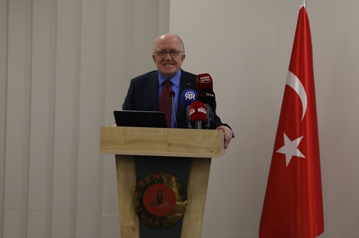 Samsun Üniversitesi Rektörü Aydın, üniversitenin 8 yıllık gelişimini anlattı