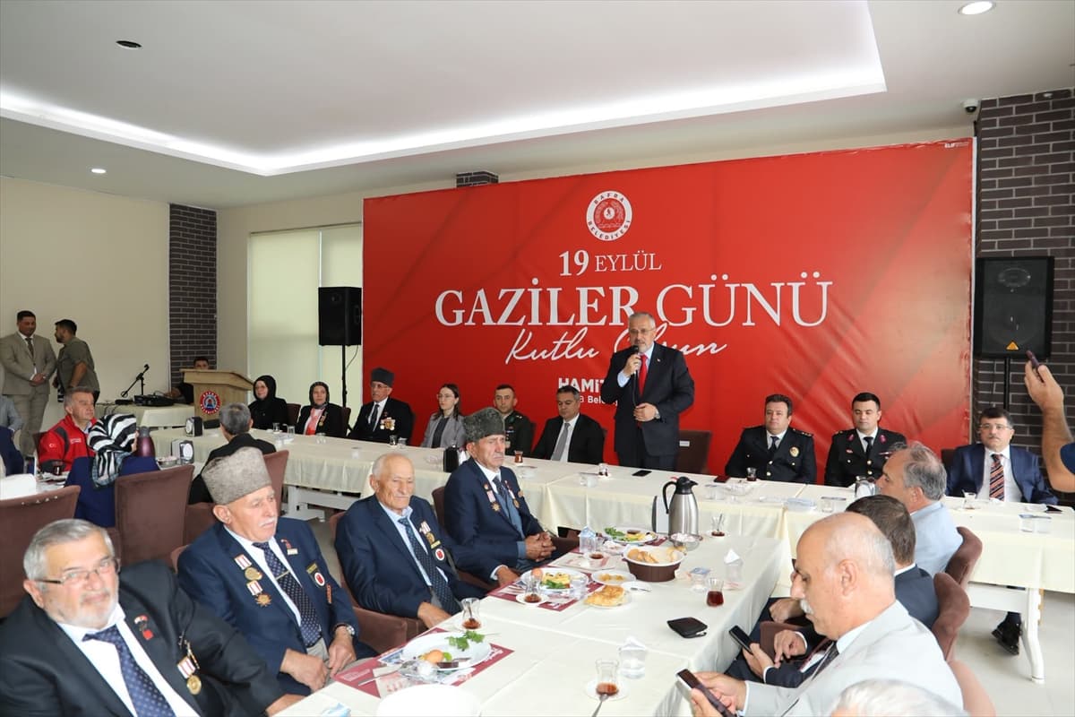 Bafra'da 19 Eylül Gaziler Günü kutlandı