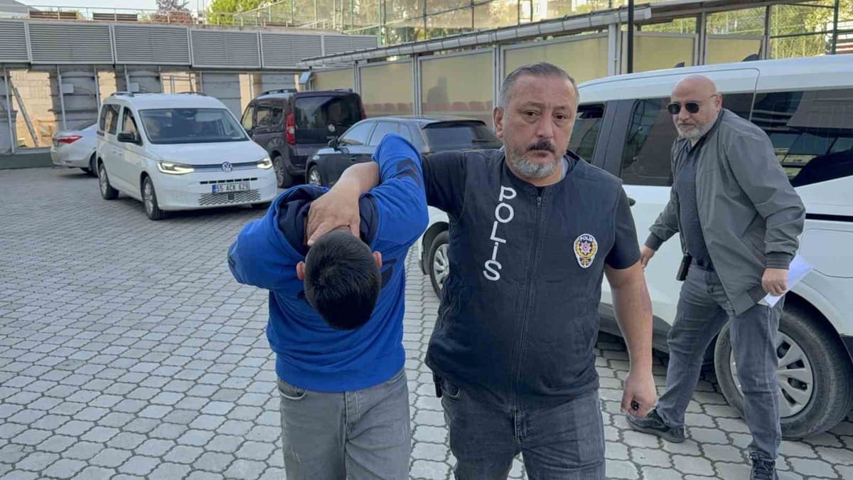 Samsun Canik'te evden 10 bin lira çaldığı iddiasıyla bir şüpheli tutuklandı.
