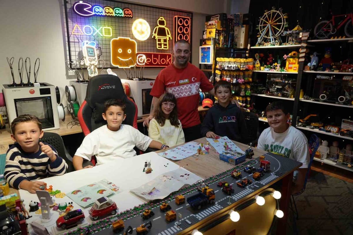 Samsun'da sağlık çalışanı Erdi Erol 17 yılda 3 milyon TL'lik lego koleksiyonu oluşturdu