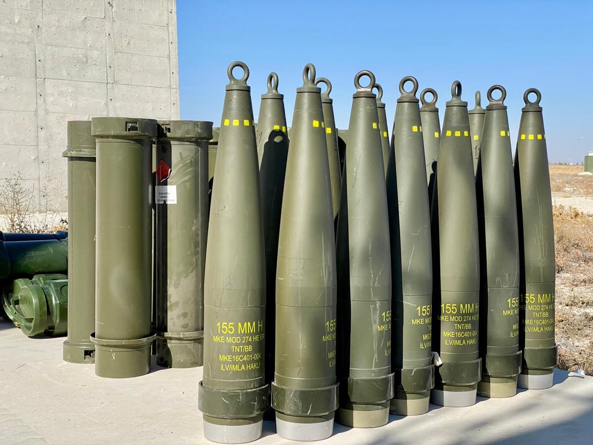MKE, 155 mm obüs mühimmatı kapasitesini bu yıl 54 kat artıracak