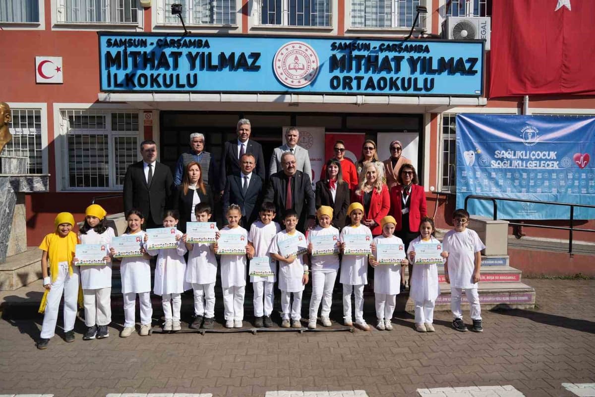 Samsun'da okul sağlığı programında 33 etkinlikte 10 bin 498 öğrenciye ulaşıldı
